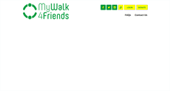 Desktop Screenshot of mywalk4friends.com